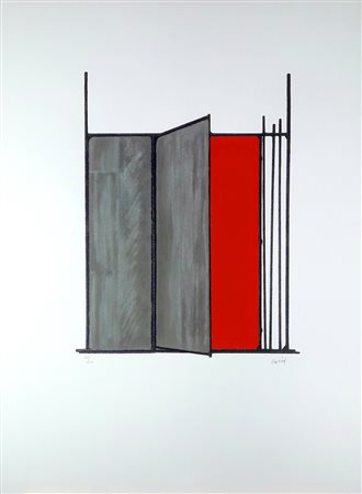 UNCINI GIUSEPPE Fabriano 1929-Trevi 2008 “Spazi cemento” 