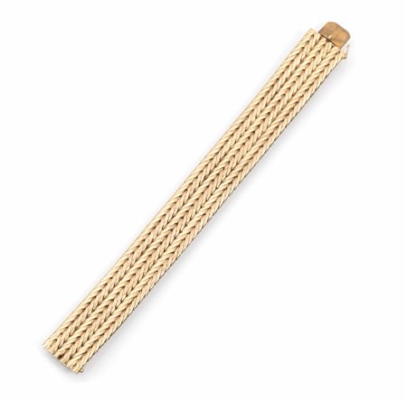 Bracciale, Mario Buccellati, in oro giallorealizzato come un nastro...