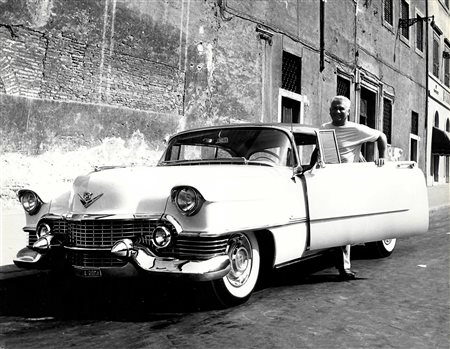 GINO CERVI gelatina ai sali d'argento, cm 20,5x27 sul retro: timbro...