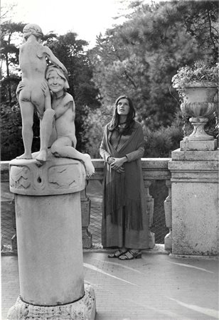 Franco Cavassi CATERINA CASELLI gelatina ai sali d'argento, cm 30x20,5 sul...