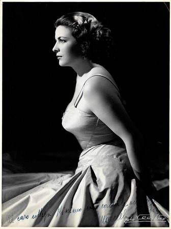 MARCELLA POBBE gelatina ai sali d'argento, cm 24x18 firma, dedica ad personam...