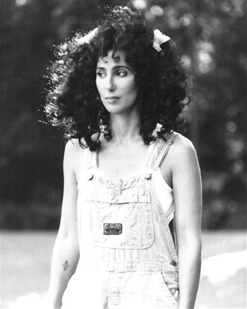 CHER NEL FILM "LE STREGHE DI EASTWICK" gelatina ai sali d'argento, cm 22x18...