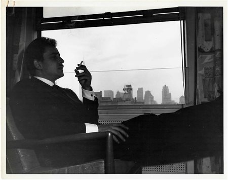 Ignazio Lo Iacono DOMENICO MODUGNO gelatina ai sali d'argento, cm 18x23 sul...