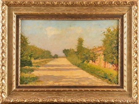 FLAVIO BERTELLI (San Lazzaro di Savena 1865 - Rimini 1941) "La strada della...