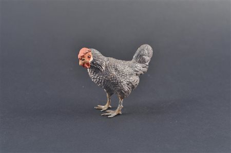 Gallina in terracotta