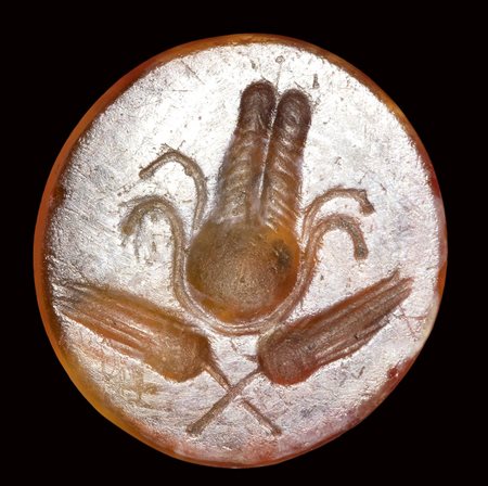 A roman late republican agate intaglio. Isiac emblema. 1st century B.C.
