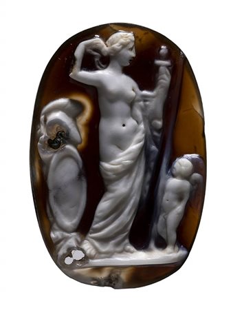 A very fine roman sardonyx cameo. Venus Victrix. 1st century B.C. - 1st century A.D.
