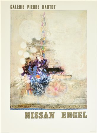 NISSAN ENGEL manifesto, 89x64 cm per la mostra Nissan Engel tenutasi alla...