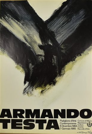 ARMANDO TESTA manifesto, 98x68 cm Realizzato dal Comune di Milano in...