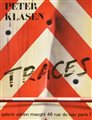 PETER KLASEN manifesto, cm 70x52 per la mostra Peter Klasen tenutasi alla...