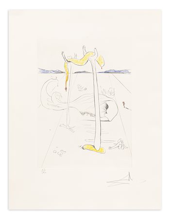 SALVADOR DALÌ (1904-1989) - Senza Titolo, 1974