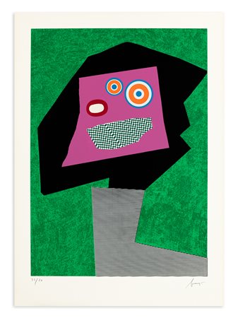 ENRICO BAJ (1927-2003) - Personaggio, 1969