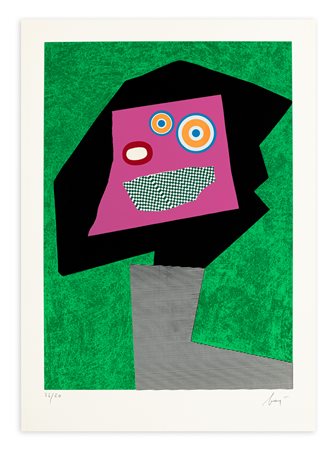 ENRICO BAJ (1927-2003) - Personaggio, 1969