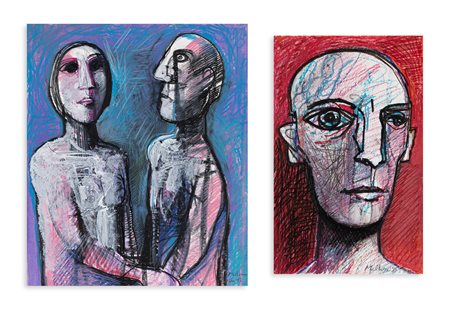 DARIO MELLONE (1929-200) - Lotto unico composto da 2 opere