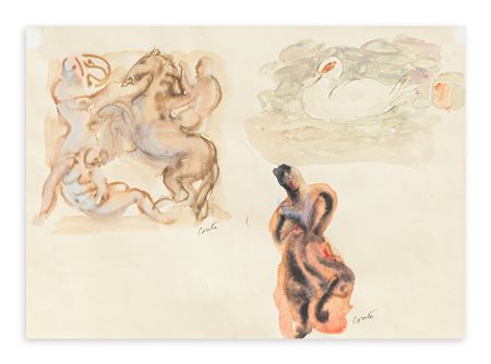 CARLO CONTE (1898-1966) - Senza Titolo