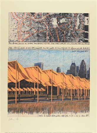 Christo, Christo THE GATES, PROJECT FOR CENTRAL PARK, NEW YORK CITY - 1996, 2003