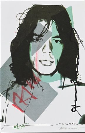 Andy Warhol, Andy Warhol Mick jagger invitation card