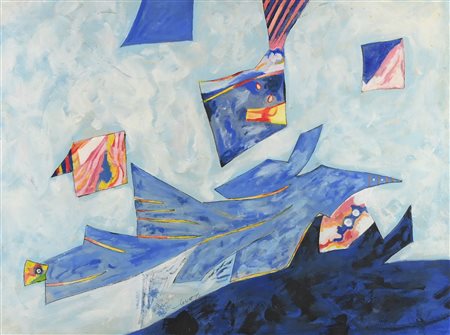 Gianni Dova, Gianni Dova Il gabbiano, 1986