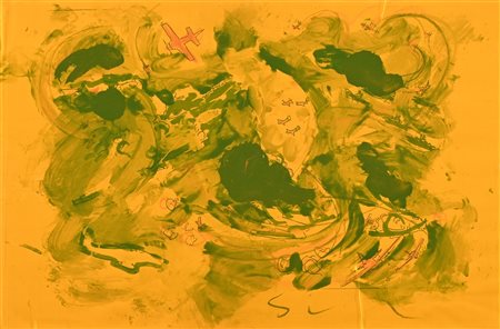 Mario Schifano, Mario Schifano Senza titolo, 1988