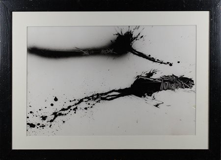 EMILIO SCANAVINO, "Astratto", Anni '70