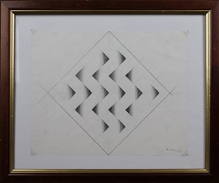 ENNIO FINZI, Senza titolo, 1973