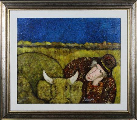 RAIMONDO CARDELLI, "Il riposo", 1982