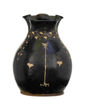 APULIAN GNATHIA-WARE CHOUS Late 4th century BC height cm 12,5 Decorated with...