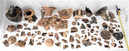 COLLECTION OF APULIAN RED-FIGURE POTTERY 4th - 3rd centuries BC Provenance....