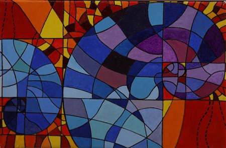 Fabio Grassi, Doppio spazio aureo, 2022