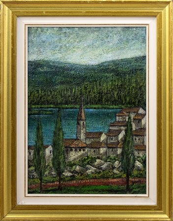 Pino Spinelli, Paesaggio di Brianza, anni 2000