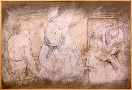 Arturo Santillo, Studio per una Crocifissione, 2016