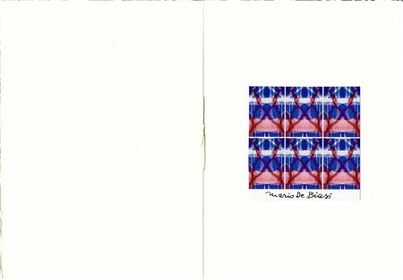 Neri Giampiero De Biasi Mario e OLTRE LE ONDE libro d'artista, C-print...