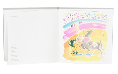 Aligi Sassu MANUSCRIPTUM volume contenente riproduzioni di disegni eseguiti...