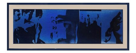 Yves Klein (French 1928-1962)  - "Monochrome und Feuer", Late 1950s