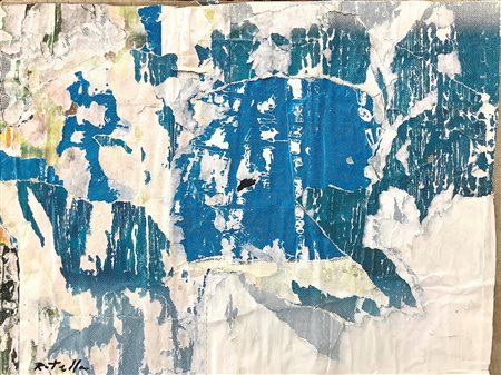 Mimmo Rotella (Italian 1918-2006)  - Nucleare 1996