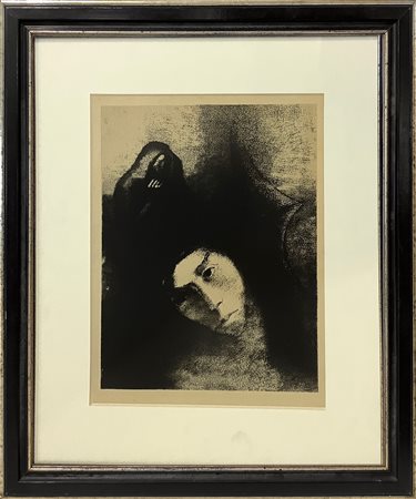 Odilon Redon (attribuito a) (French 1840-1916)  - Senza titolo