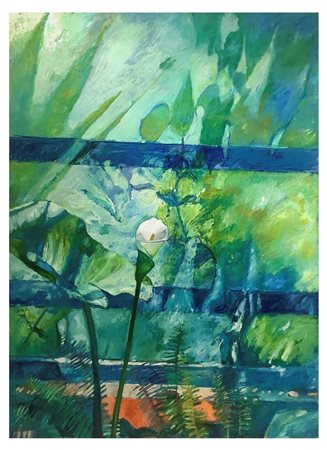 Lucia Ragusa (Catania)  - Calla nel giardino di mia madre, 2015