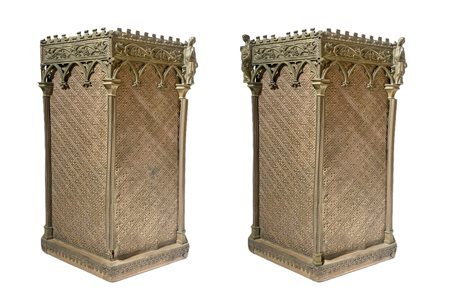 Coppia di basi, 19°  secolo