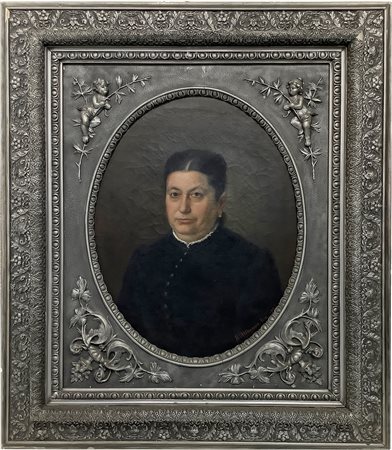 Natale Attanasio (Catania 24 dicembre 1845-Roma 1923)  - Gentildonna