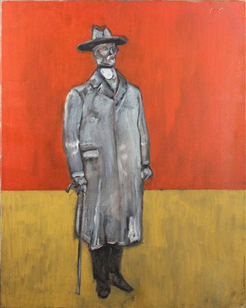 MARCO PERRONI, "Uomo con cappello", 2001
