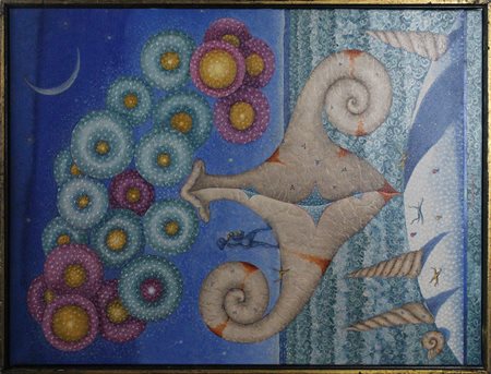 DANTE CUCURNIA, "L' assimetrica sensuale...", 1998