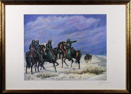 GIOVAN FRANCESCO GONZAGA, "Pattuglia a cavallo"