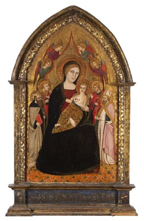 Scuola toscana del secolo XV

Madonna con Bambino e santi
Olio su tavola, cm 70