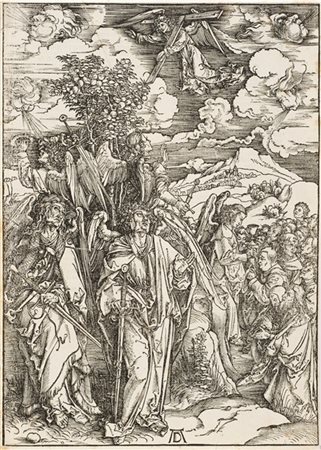 Albrecht Durer The four angels staying the winds
dalla serie dell'Apocalisse, 
x