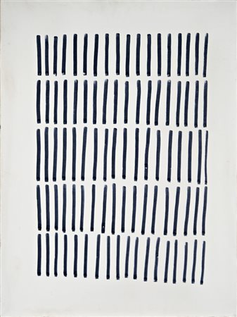 Arturo Vermi , Bergamo 1928 , Paderno d'Adda 1988 "Diario" olio su tela, cm...