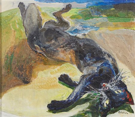 CALABRIA ENNIO (n. 1937) - Senza titolo. .