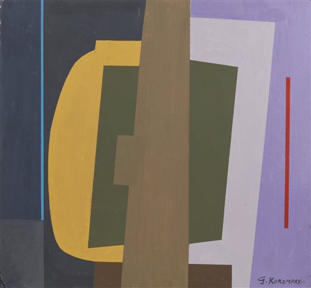 KOROMPAY GIOVANNI (1904 - 1988) - Cantiere.