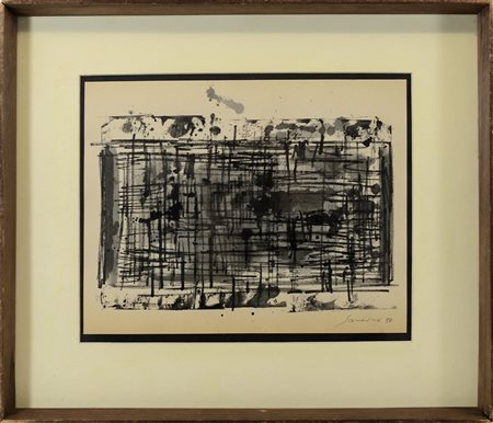 SCANAVINO EMILIO (1922 - 1986) - Senza titolo.