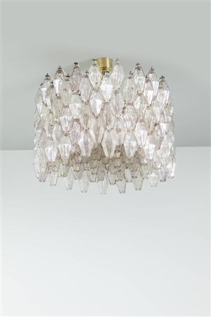 VENINI<BR>Lampadario della serie Poliedri