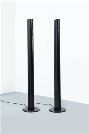 GIANFRANCO FRATTINI<BR>Coppia di lampade mod. Megaron